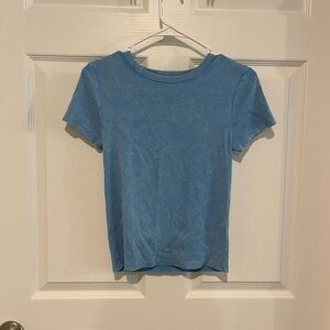 SO women’s light blue baby tee, size medium, never been worn (new w/o tags)